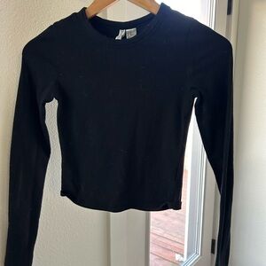 H&M long sleeve crop
